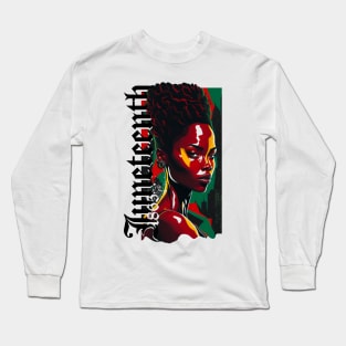 juneteeth - emancipation of enslaved African Americans 06/19/2023 Long Sleeve T-Shirt